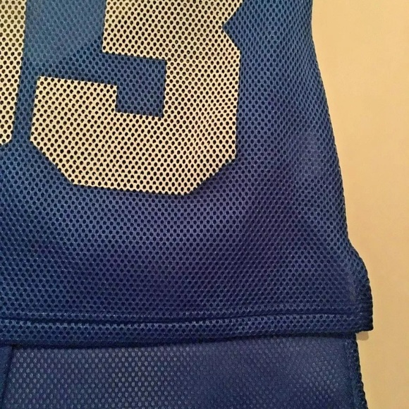 REHAB Assymetrical BLUE Knit Jersey 03 TANK TOP - Picture 9 of 14